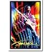 Jimi Hendrix Guitar Music Black-Light Poster 23x35