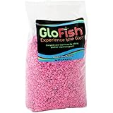 GloFish Aquarium Gravel, Pink Fluorescent, 5-Pound Bag