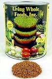5 Lbs Fenugreek Sprouting Seed - Certified Organic - 5 Lb Nitrogen Packed Can - Fenugreek for Planting, Hydroponics or Sprouts: Rich in Chlorophyll & Vitamins. Revered By the Chinese for Hormone Balance & Weight Loss. They Make a Zesty Addition to Sprout Salads. Sprouting Is Healthy & Fun.