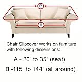 Maroon P-Leather furniture slipcover chair slipcover 702