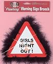 Hen Night Party Badges | Girls Night Out! Brooch
