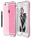 iPhone 6S Plus Case, E LV iPhone 6 Plus Case Cover - Clear Soft Rubber Hybrid Armor Defender Protective Case Cover for iPhone 6S Plus/6 Plus with 1 Stylus, 1 Screen Protector and 1 Microfiber Cleaning Cloth - HOT PINK