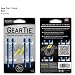 Nite Ize Gear Tie 3inch 4pk - Blue Tough Rubber Shell Scratch Uv Resistant Waterproof