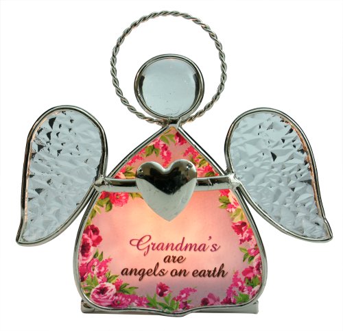 Grandma candle holder -- beautiful glass angel tealight…