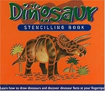 Dinosaur Stenciling Book