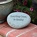 Everything Counts,be thankful Engraved Quotes Stones Inspirational Sandblast Stone, Perfect Gorgeous Unique Gift Ideas, Natural Beach Pebble Rock