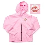 New York Mets MLB Girls Lucky Full Zip Hooded Jacket (Pink)