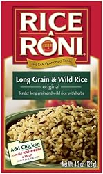 Rice-A-Roni Original Long Grain & Wild Rice, 4.3-Ounce Boxes (Pack of 12)