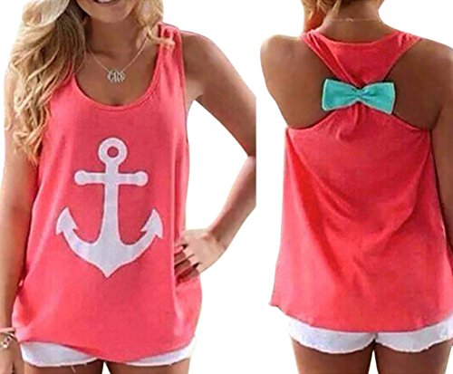 FUNOC® Girls Summer Vest Top Sleeveless Blouse Casual Tank Tops T-Shirt