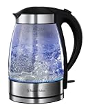 Russell Hobbs 15082 1.7 L Blue Illuminating Glass Kettle