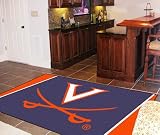 Virginia Cavaliers NCAA 4' x 6' Decorative Area Rug Floor Mat