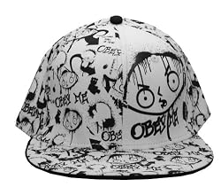 Family Guy Stewie Obey Collage Flat-bill Baseball Fitted Hat