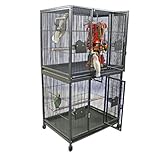 A&E Cage Company 40x30 Double Stack Breeder Cage in Stainless Steel A&E Cage Company 40x30 Double Stack Breeder Cage in Stainless Steel