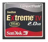 SanDisk コンパクトフラッシュ EXTREMEIV 2GB SDCFX4-2048-903