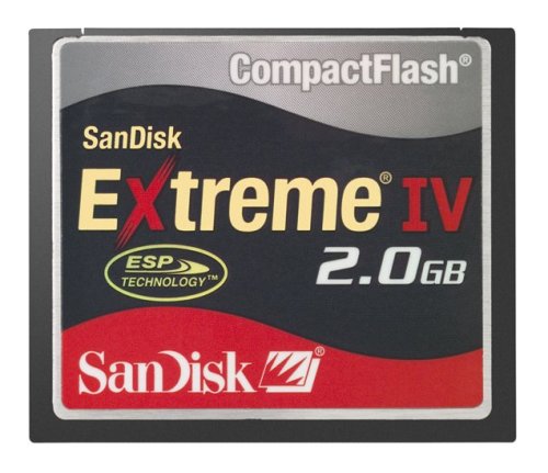 SanDisk コンパクトフラッシュ EXTREMEIV 2GB SDCFX4-2048-903