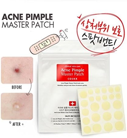 2x [Cosrx] Acne Pimple Master Patch 24patches X 1 Set Pimple Treatment Patch