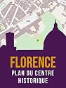 Florence, Italie : plan du centre historique