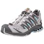 Salomon Women's XA Pro 3D Ultra Trail Running Shoe,Aluminum/Autobahn/Fresh Blue,9 M US