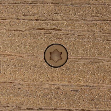 Headcote 7 x 1-5/8" - 34 Brown - Stainless Steel Trim Head Deck Screws - 350 pc. Deck Pack for 100 Sq. Ft. of Decking - STX34T07162