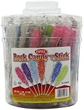 Rock Candy Crystal Sticks 36 Count, Net Wt. 1 Lb 12oz
