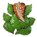 Terra-cotta Leaf Ganesh Wall Hanging