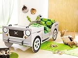 Lit enfant jeep safari avec sommier