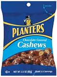 Planters Cashews in Milk Chocolate, 3.5-Ounce Pouches (Pack of 12)
