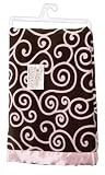 Babe Ease The Luxe Minky Swirl Blanket, Pink