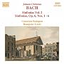 JC Bach: Sinfonias, Vol.2