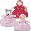 NORTH AMERICAN BEAR Topsy Turvy Doll - Little Red Riding Hood, Grandmother, And Wolf
