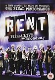 Rent: The Final Performance - Filmed Live On Broadway [DVD] [2009]