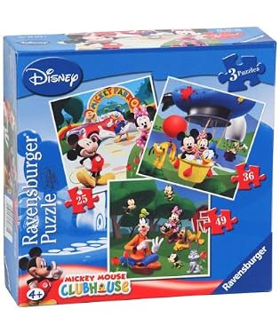 Mickey 3 in a Box Puzzles