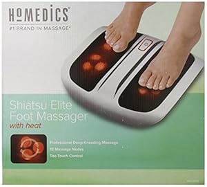 Amazon.com: HoMedics FMS-200H Shiatsu Elite Foot Massager ...