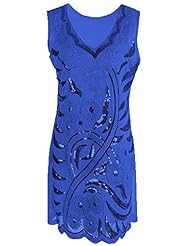 Polyester Beaded Sequined Embroidered  Dress