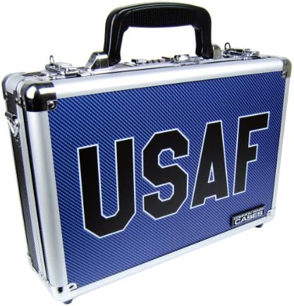 Common Sense Cases Premium USAF Design Single/Double Pistol Case, Multi