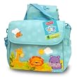 Fisher Price Precious Planet 2 in 1 Diaper Bag, Blue