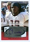 Chris Henry Autographed/Hand Signed Football Card (2007 Sage Red Level #A23)
