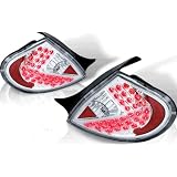 00-02 Dodge Neon Led Tail Light-Chrome Clear (Pair) by Winjet