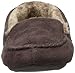 isotoner Women's Moccasin Slipper with Faux-Fur