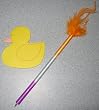 Rubber Ducky Sticky Note and Feather Pen Baby Shower and Party Favors