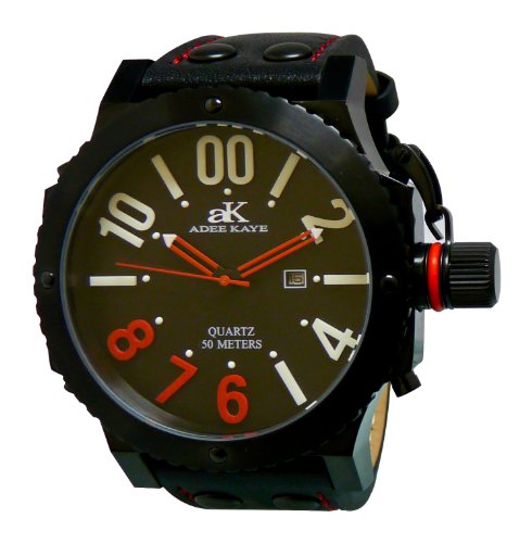 Adee Kaye Mens AK7211-MIPB Big Watch