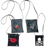 Demonia Handbag HB-105 Shoulder Purse, Available in 4 Colors