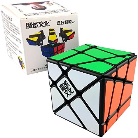 Yongjun Yj Moyu Crazy Fisher Speed Cube Puzzle Black