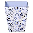Tiddliwinks Dots Wastebasket - Blue