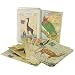 Cavallini Carte Postale Jungle Wild Animals set of 18 cards in Keepsake tin (9 different designs)