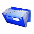 Smead Ultracolor Expanding Files, Letter Size, 12 Pockets, Blue (70876)
