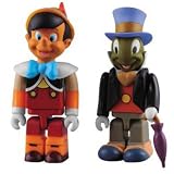 Medicom Pinocchio  and  Jiminy Cricket Kubrick 2-Pack 2