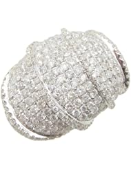 14k Yellow Gold 3.09ctw Diamond Cocktail Ring LR1078Y Size 8