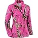 Legendary Whitetails Ladies Performance Realtree Camo 1/4 Zip Mock