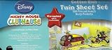 Disney Mickey Mouse Camp Fire Friends Twin Sheet Set